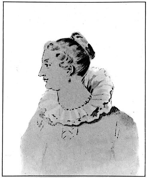 Sophie Hugo 1816 körül. alkotó: Achille Devéria