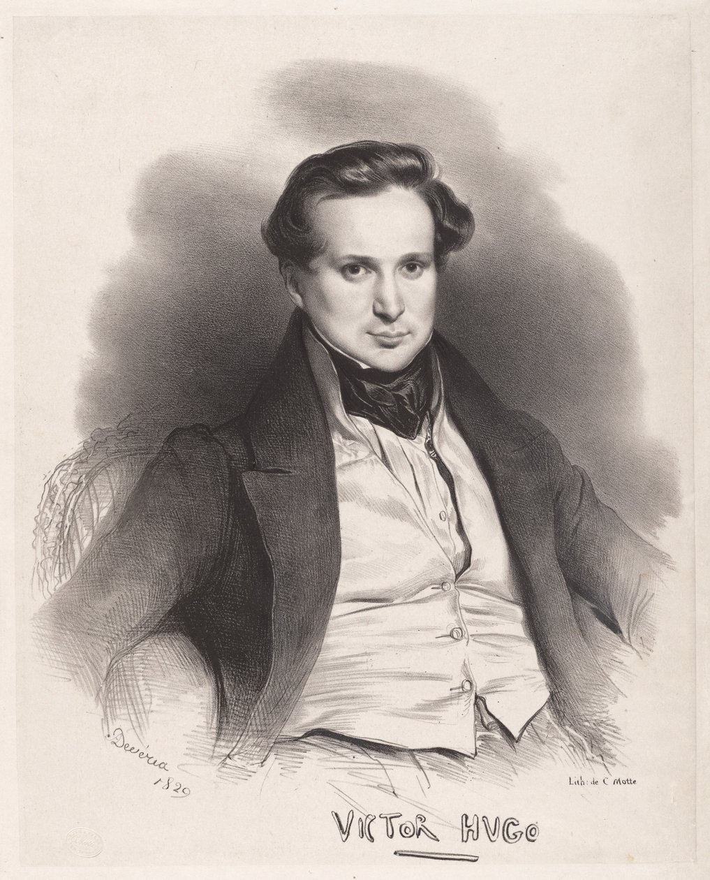 Victor Hugo alkotó: Achille Devéria