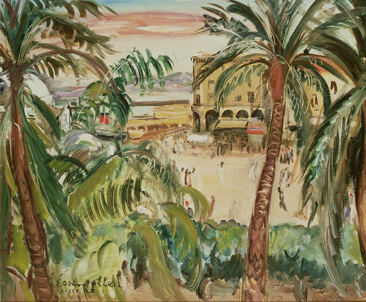 Algír, Kormányház tér alkotó: Achille Emile Othon Friesz