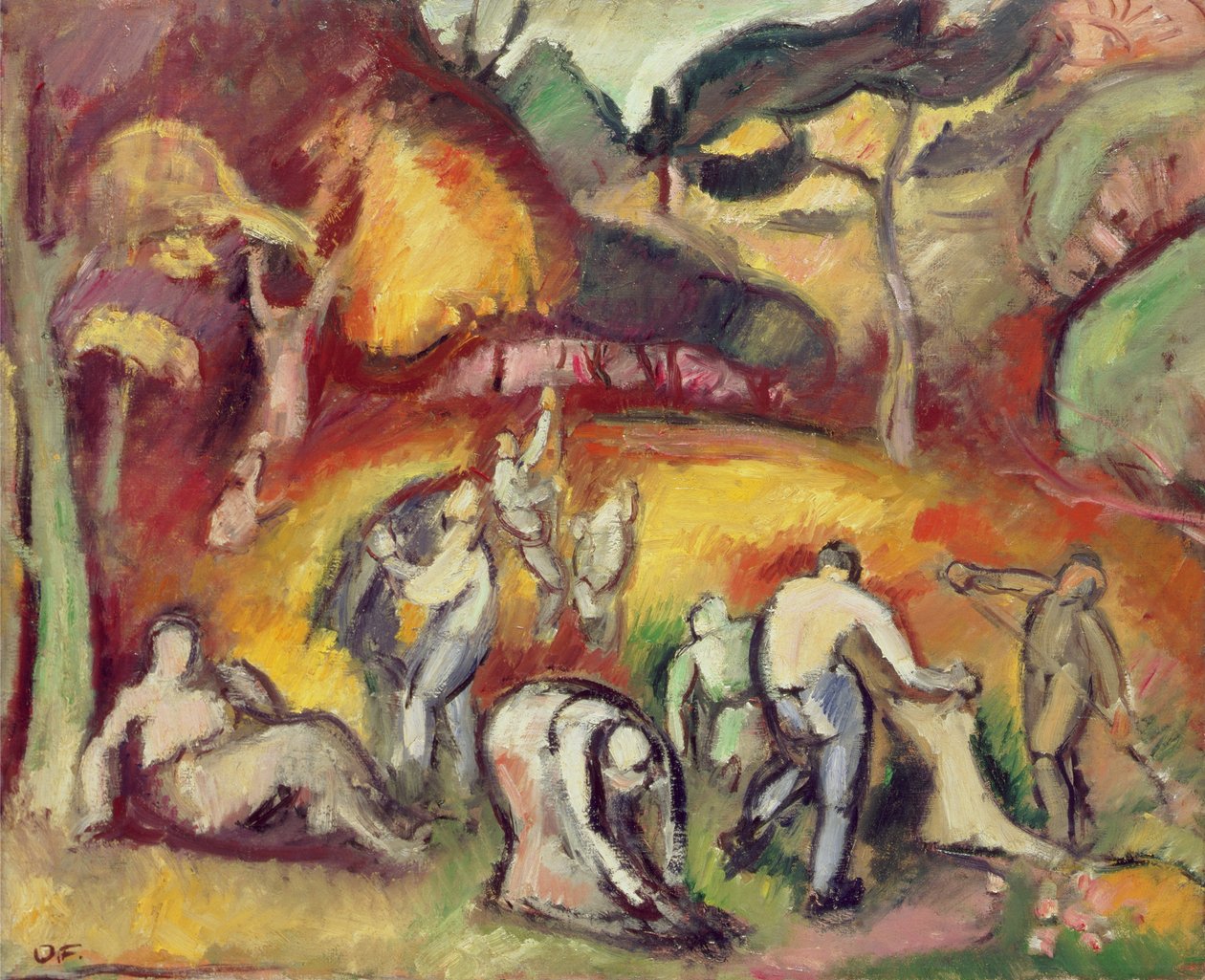 Őszi munka alkotó: Achille Emile Othon Friesz