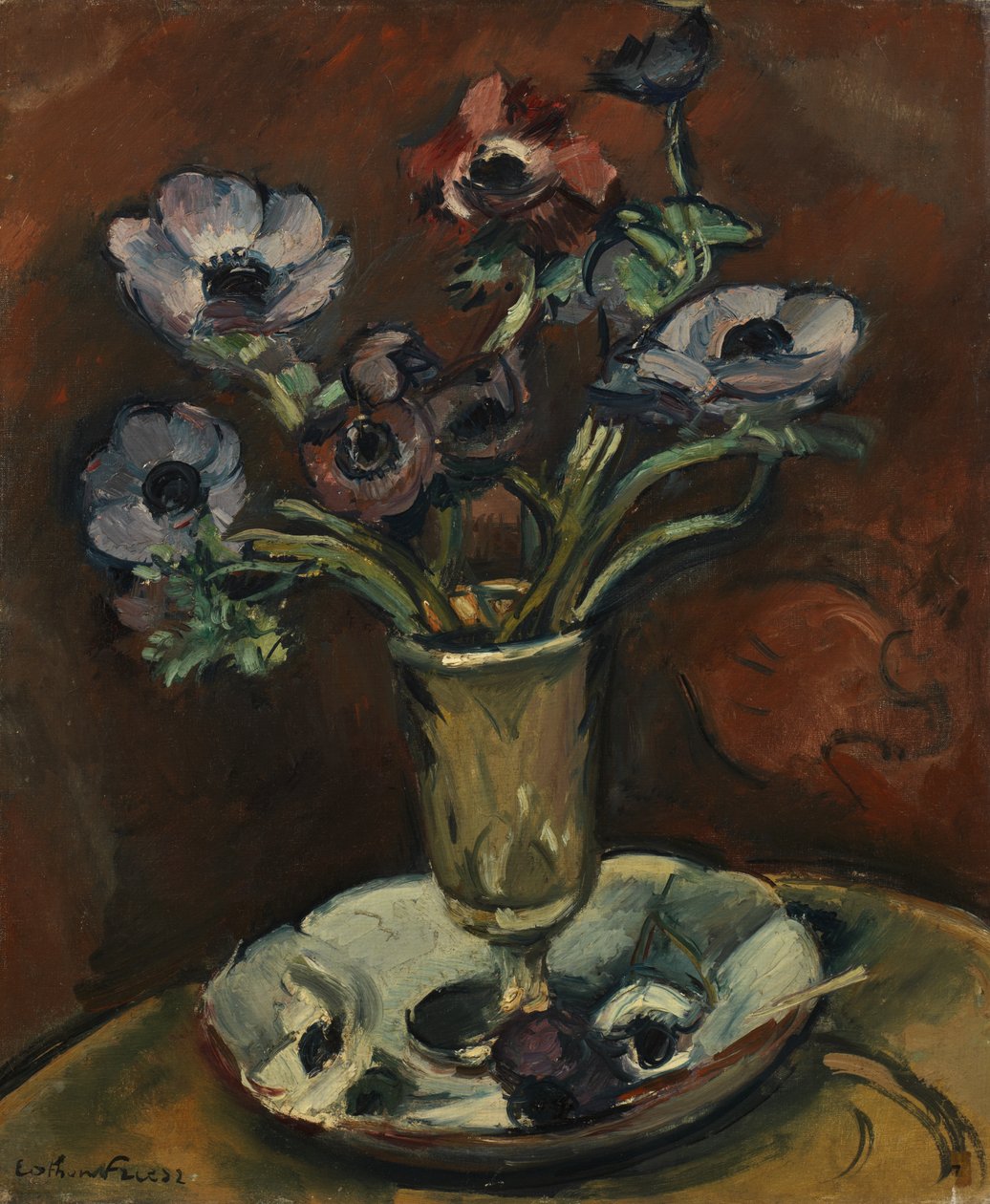 Csendélet anenomokkal, 1922 körül (olaj, vászon) alkotó: Achille Emile Othon Friesz