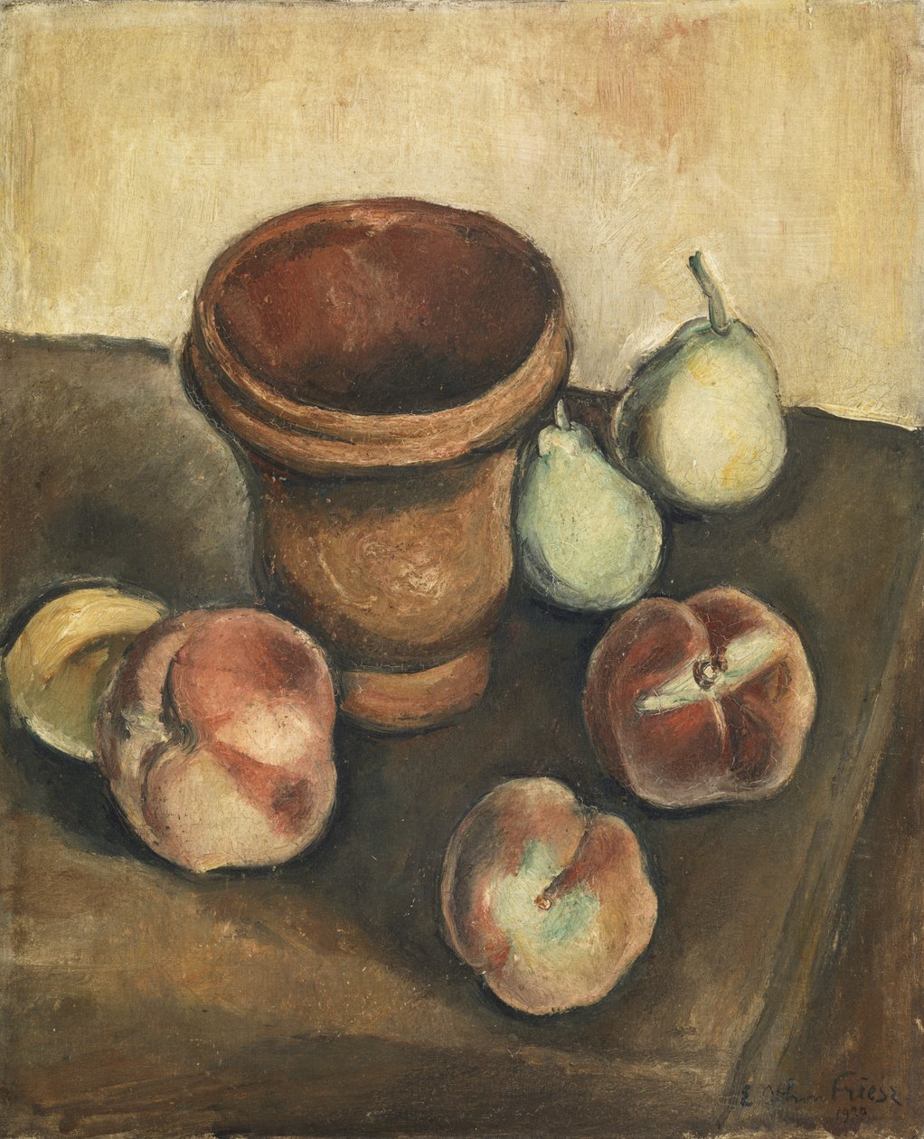 Csendélet őszibarackkal és körtével alkotó: Achille Emile Othon Friesz