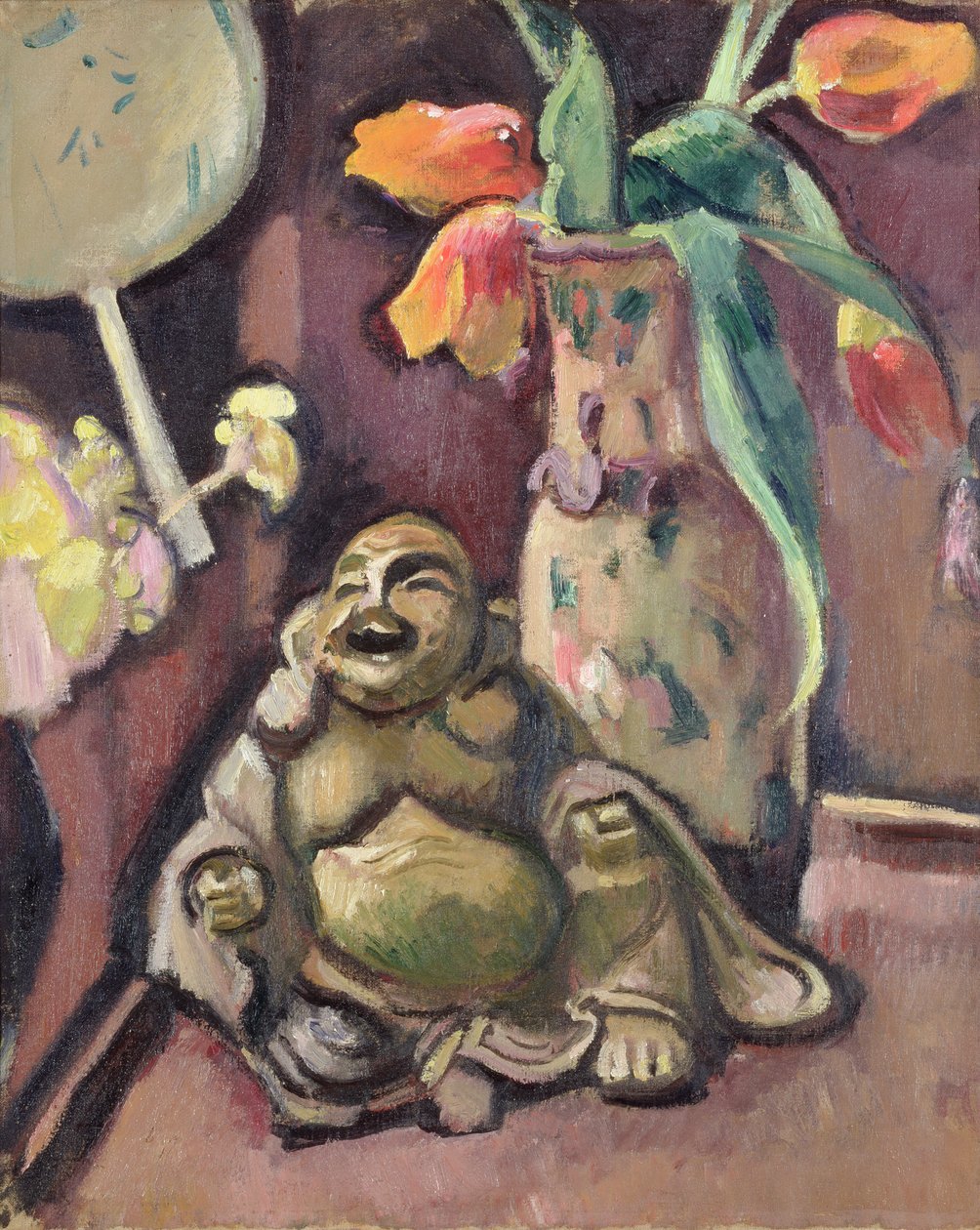 Csendélet Buddha szoborral alkotó: Achille Emile Othon Friesz