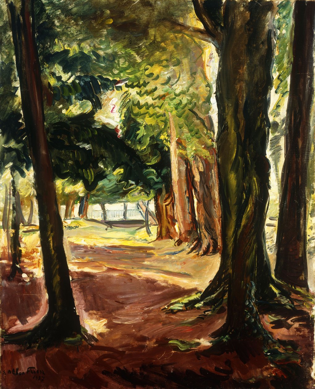 Fák a Cote de Grace közelében; A fák a Cote de Grace közelében alkotó: Achille Emile Othon Friesz