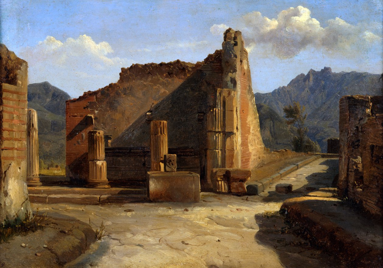 Pompei fóruma, 1816-1822 alkotó: Achille Etna Michallon