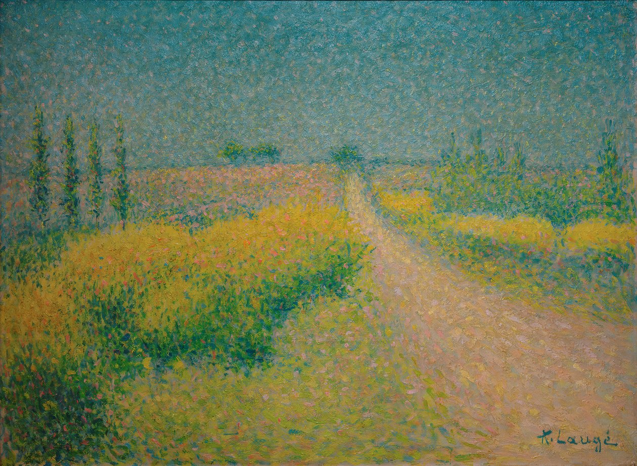 A seprű út alkotó: Achille Lauge