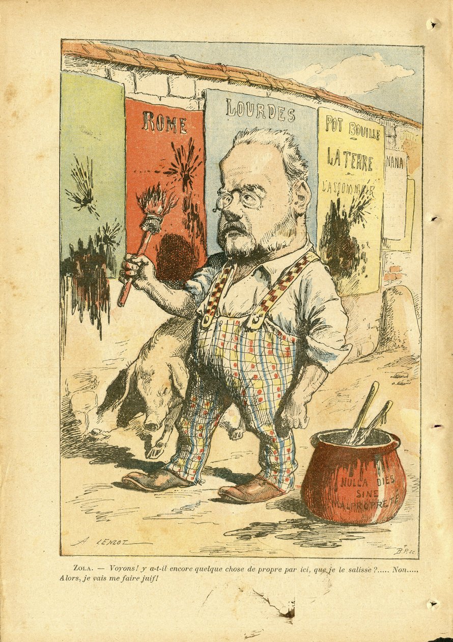 Achille Lemot (1846-1909) illusztrációja a Le Pelerinben alkotó: Achille Lemot