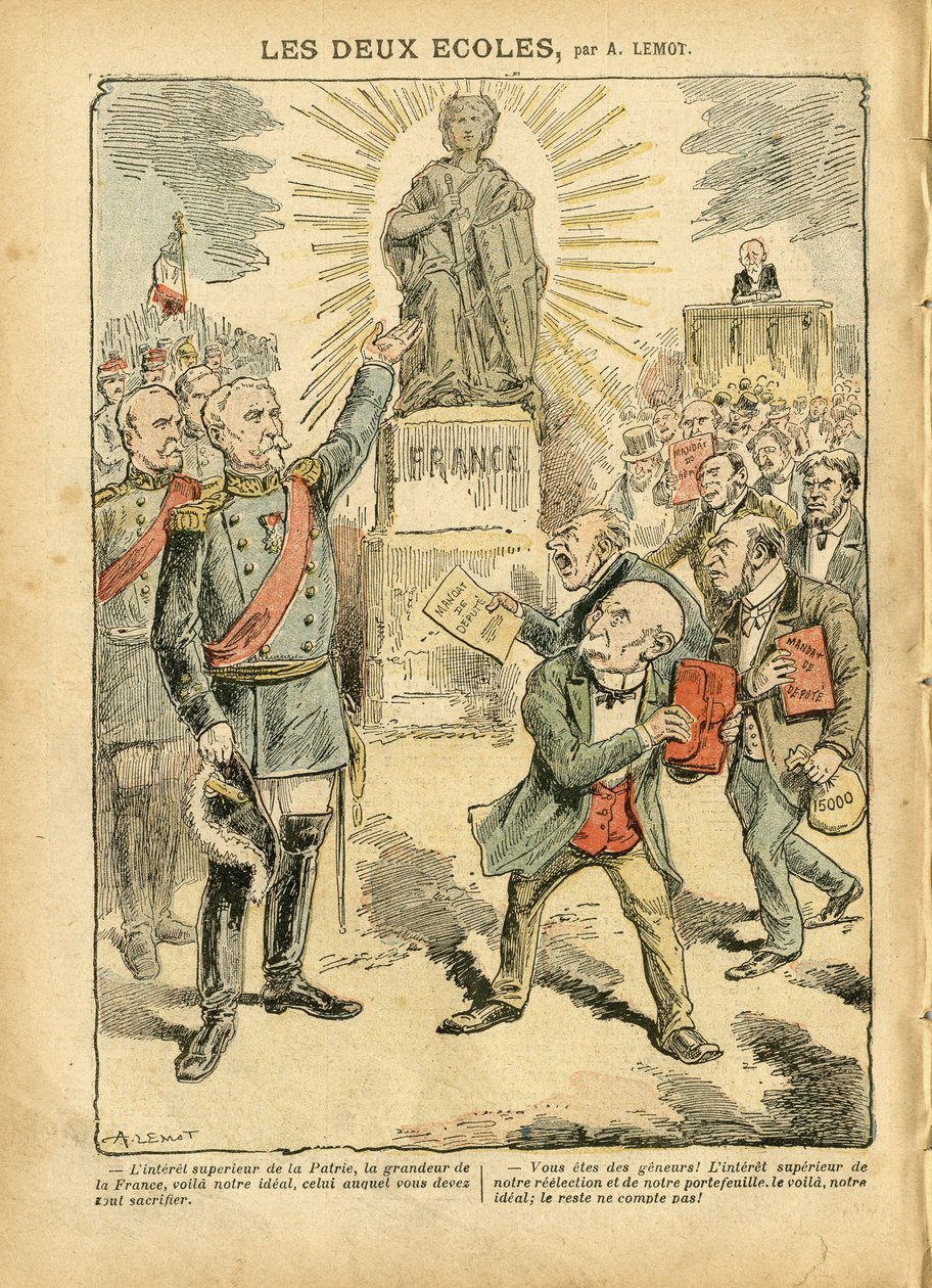 Achille Lemot (1846-1909) illusztrációja a Le Pelerinben alkotó: Achille Lemot