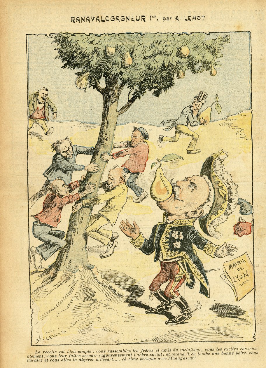 Achille Lemot (1846-1909) illusztrációja a Le Pelerinben alkotó: Achille Lemot