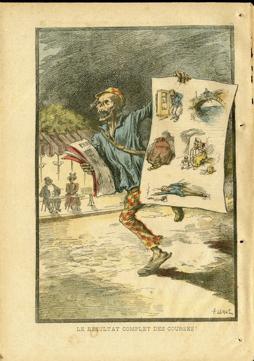 Achille Lemot (1846-1909) illusztrációja a Le Pelerinben alkotó: Achille Lemot