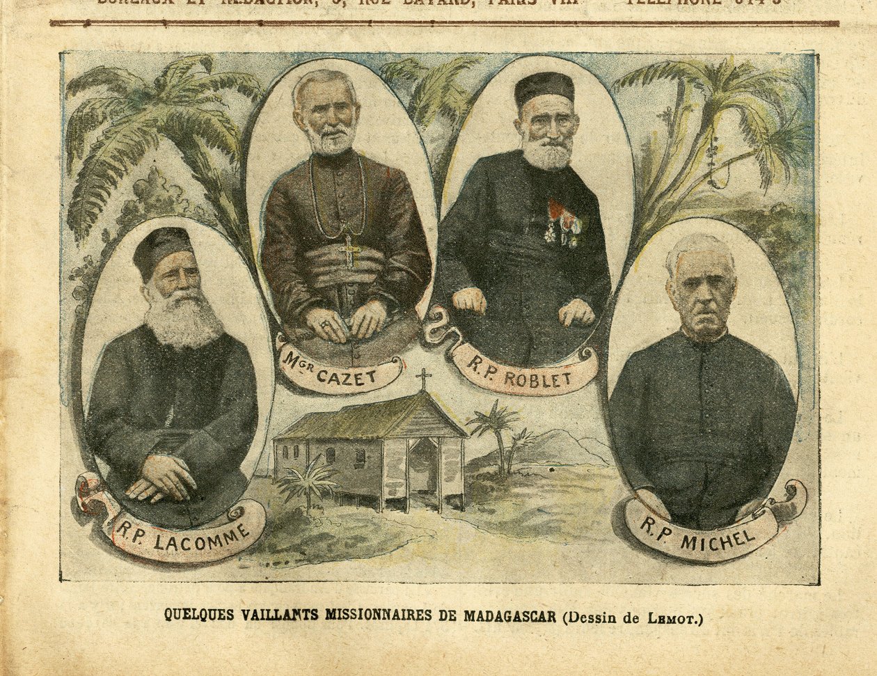 Achille Lemot (1846-1909) illusztrációja a Le Pelerinben alkotó: Achille Lemot