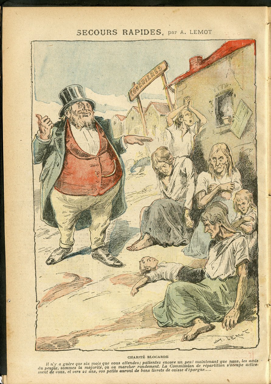 Achille Lemot (1846-1909) illusztrációja a Le Pelerinben alkotó: Achille Lemot