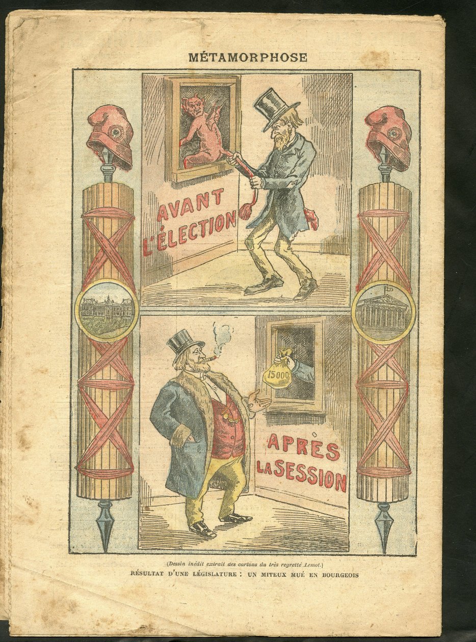 Achille Lemot (1846-1909) illusztrációja a Le Pelerinben alkotó: Achille Lemot