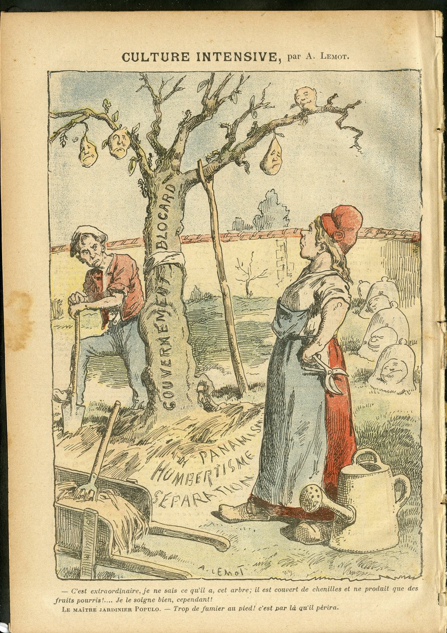 Achille Lemot (1846-1909) illusztrációja a Le Pelerinben alkotó: Achille Lemot
