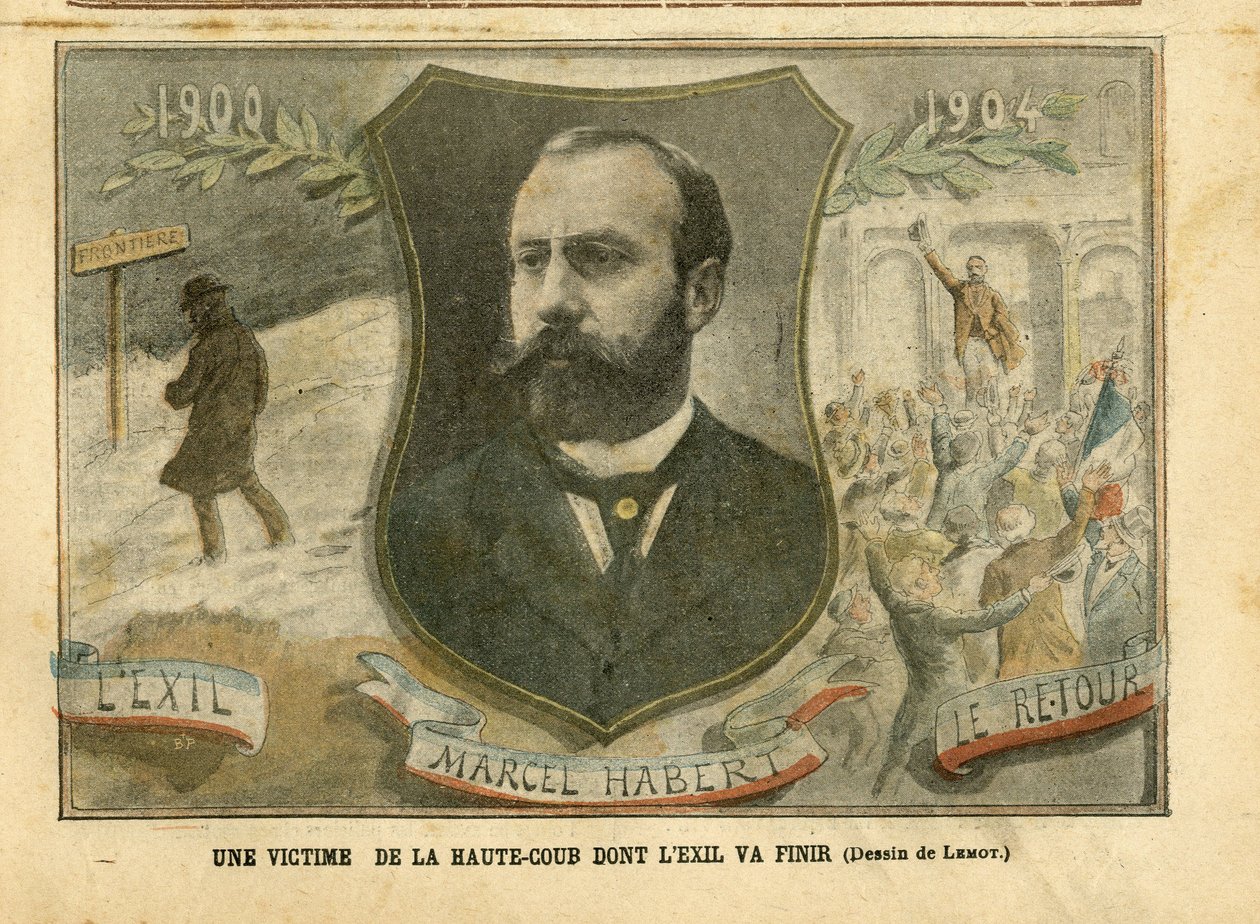 Achille Lemot (1846-1909) illusztrációja a Le Pelerinben alkotó: Achille Lemot