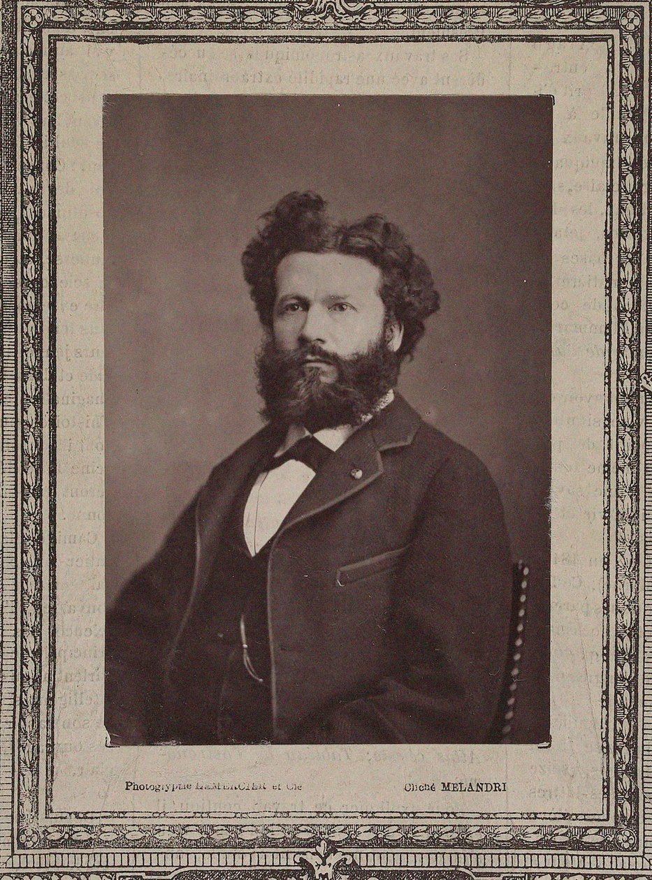 Camille Flammarion portréja 1842-1925, 1880. alkotó: Achille Melandri