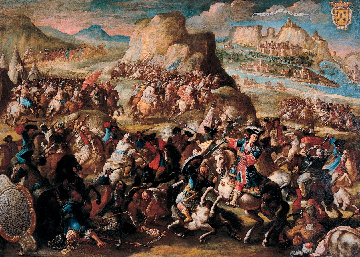 Az oráni csata, 1699 alkotó: Acisclo Antonio Palomino de Castro y