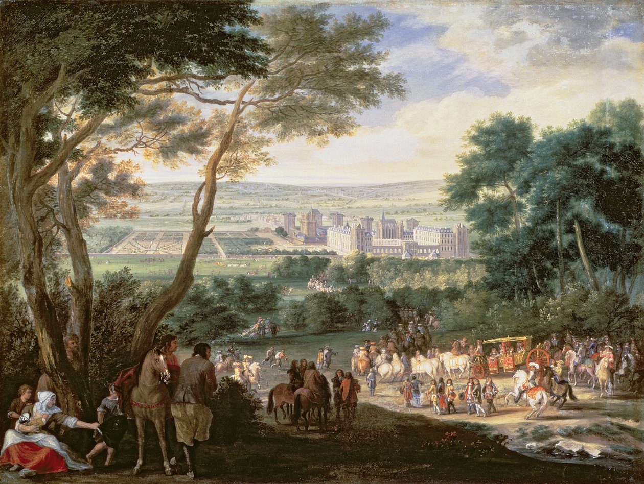 XIV. Lajos (1638-1715) Vincennes-ben alkotó: Adam Frans van der Meulen
