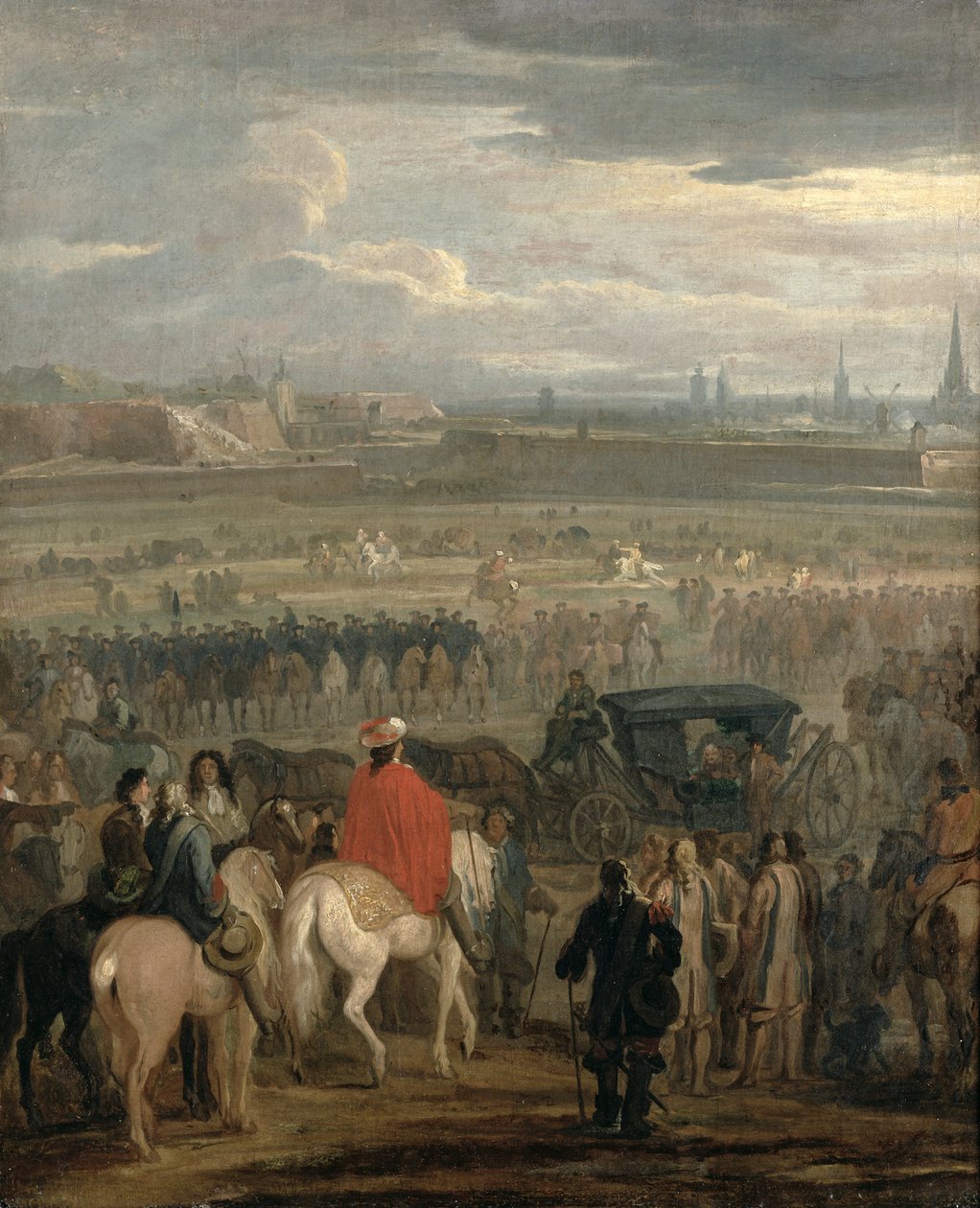 Cambrai citadella feladása, 1677. április 18., 1678 körül alkotó: Adam Frans van der Meulen