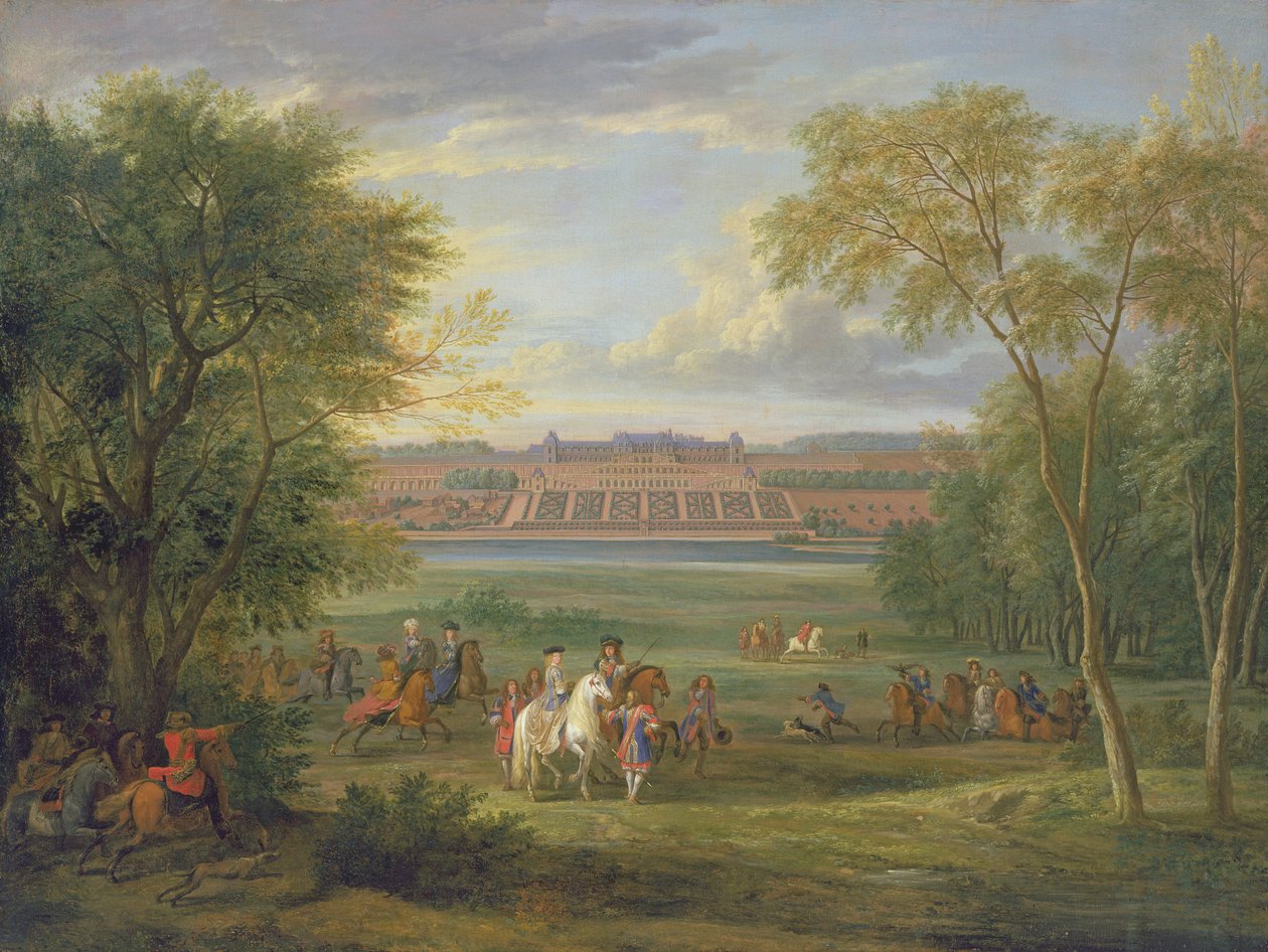 Saint Germain kastélya alkotó: Adam Frans van der Meulen