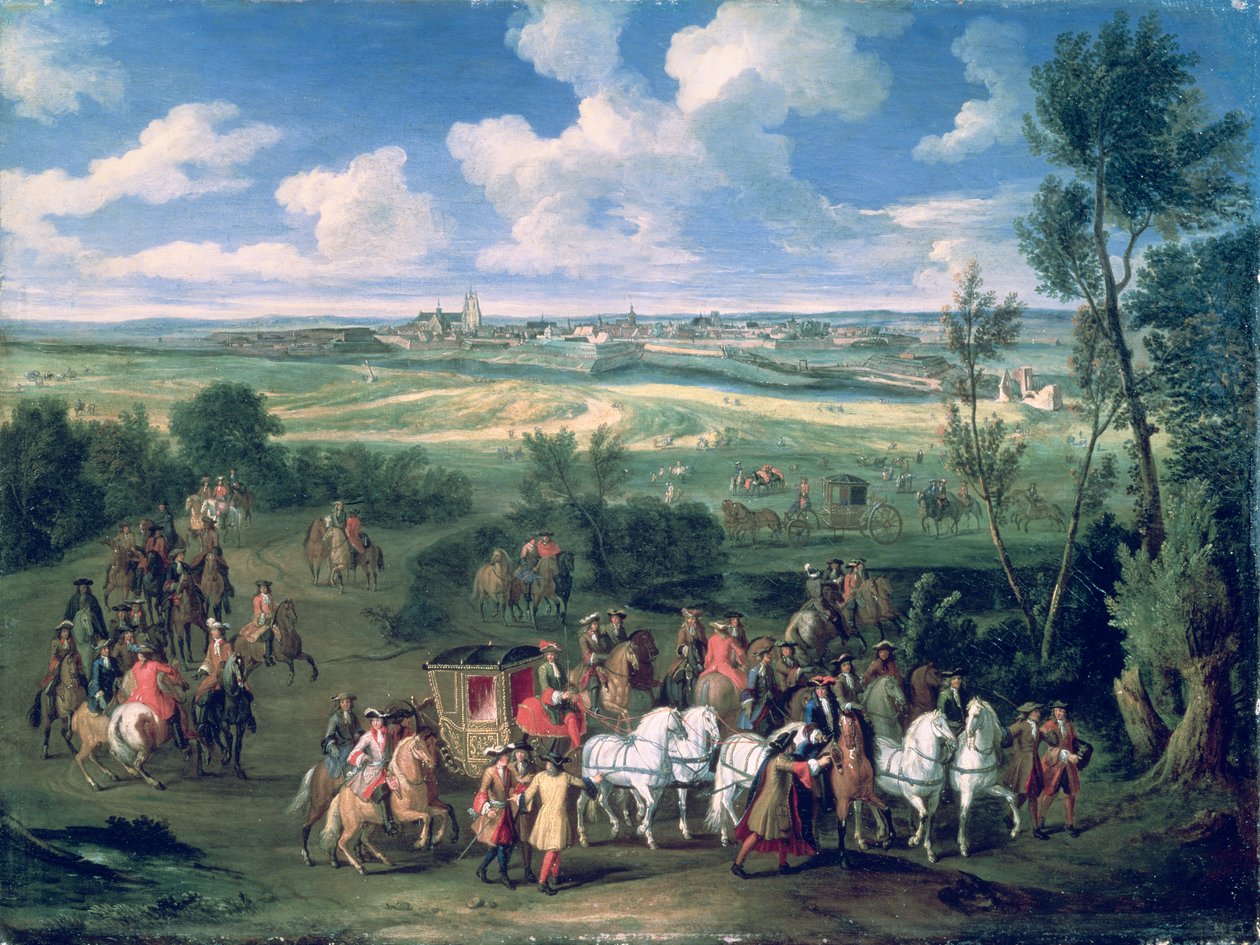 A Royal Cortege alkotó: Adam Frans van der Meulen