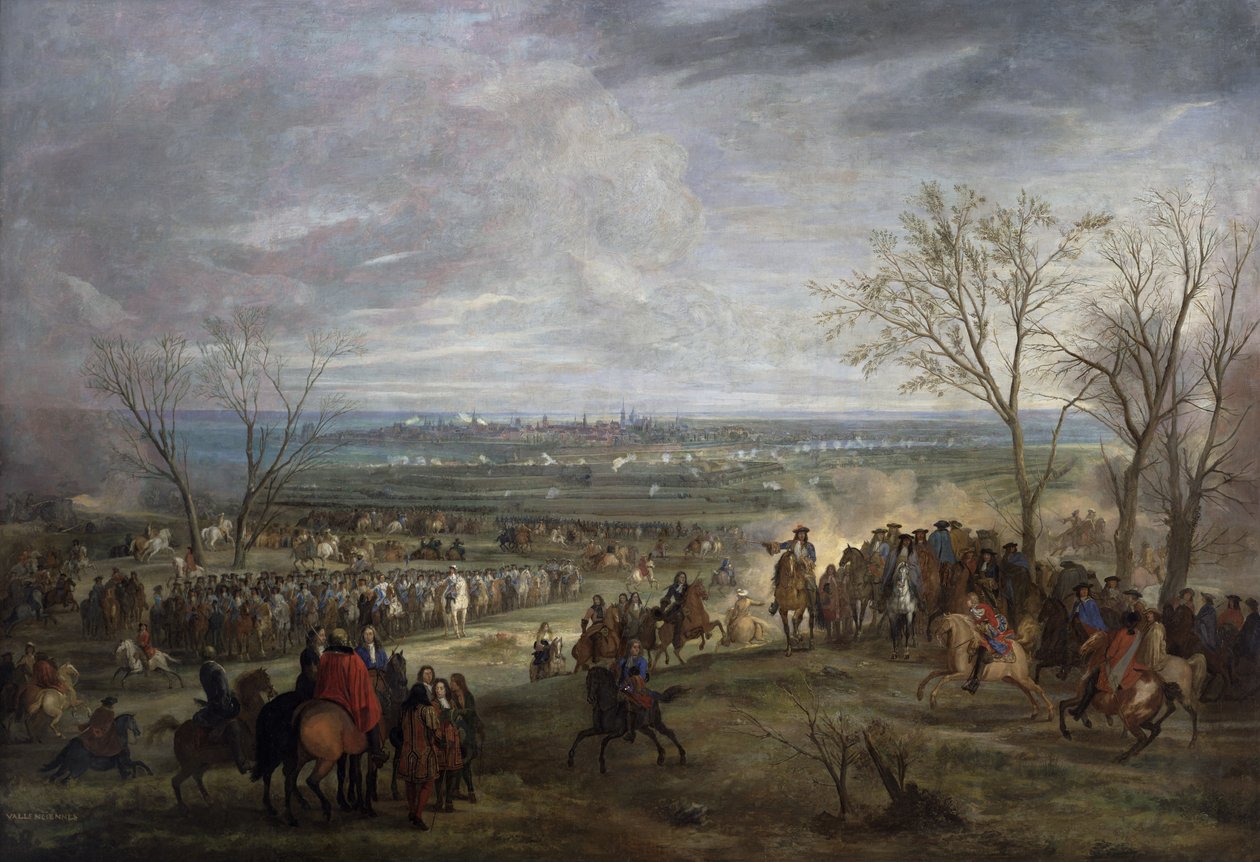 Valenciennes ostroma, 1677 alkotó: Adam Frans van der Meulen