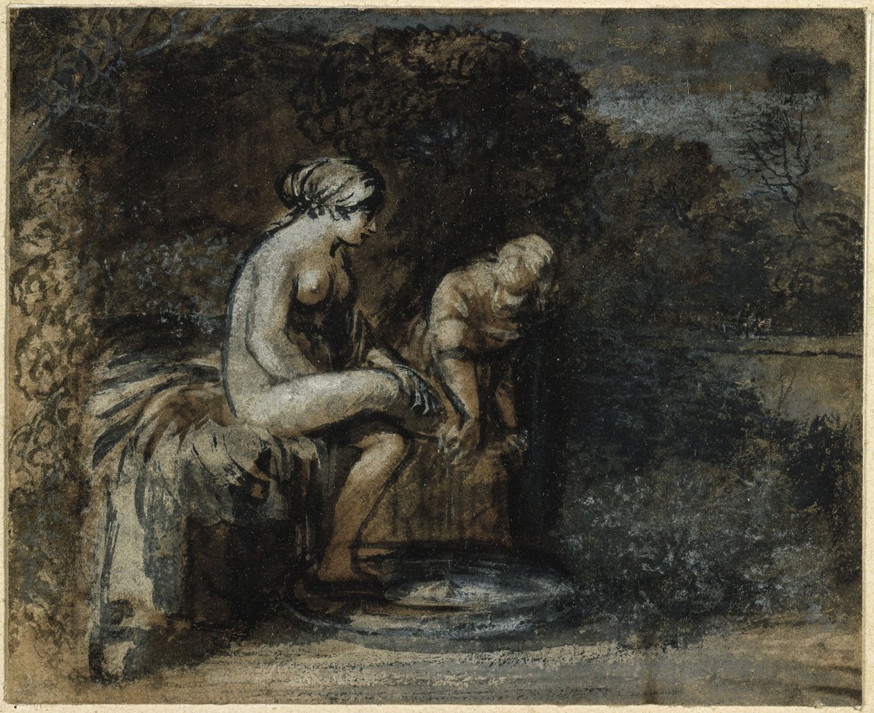 Betsabé fürdője alkotó: Adam Elsheimer