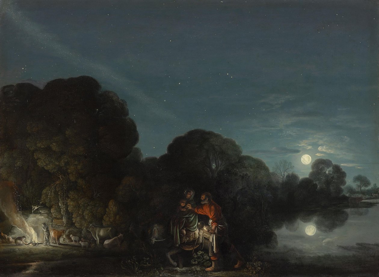 Menekülés Egyiptomba alkotó: Adam Elsheimer