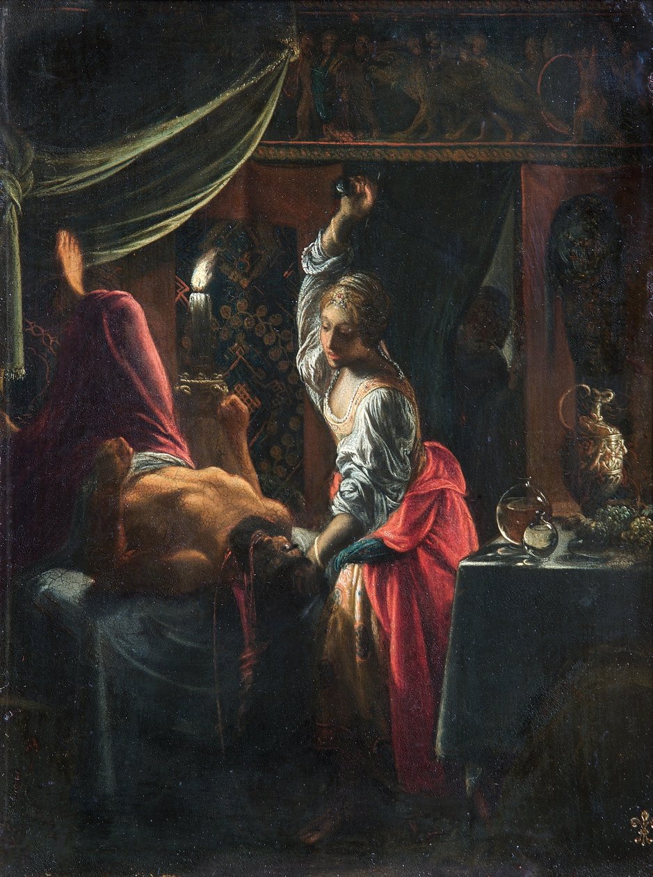 Judith Slaying Holofernes, 1601-2003 körül (olaj, réz) alkotó: Adam Elsheimer