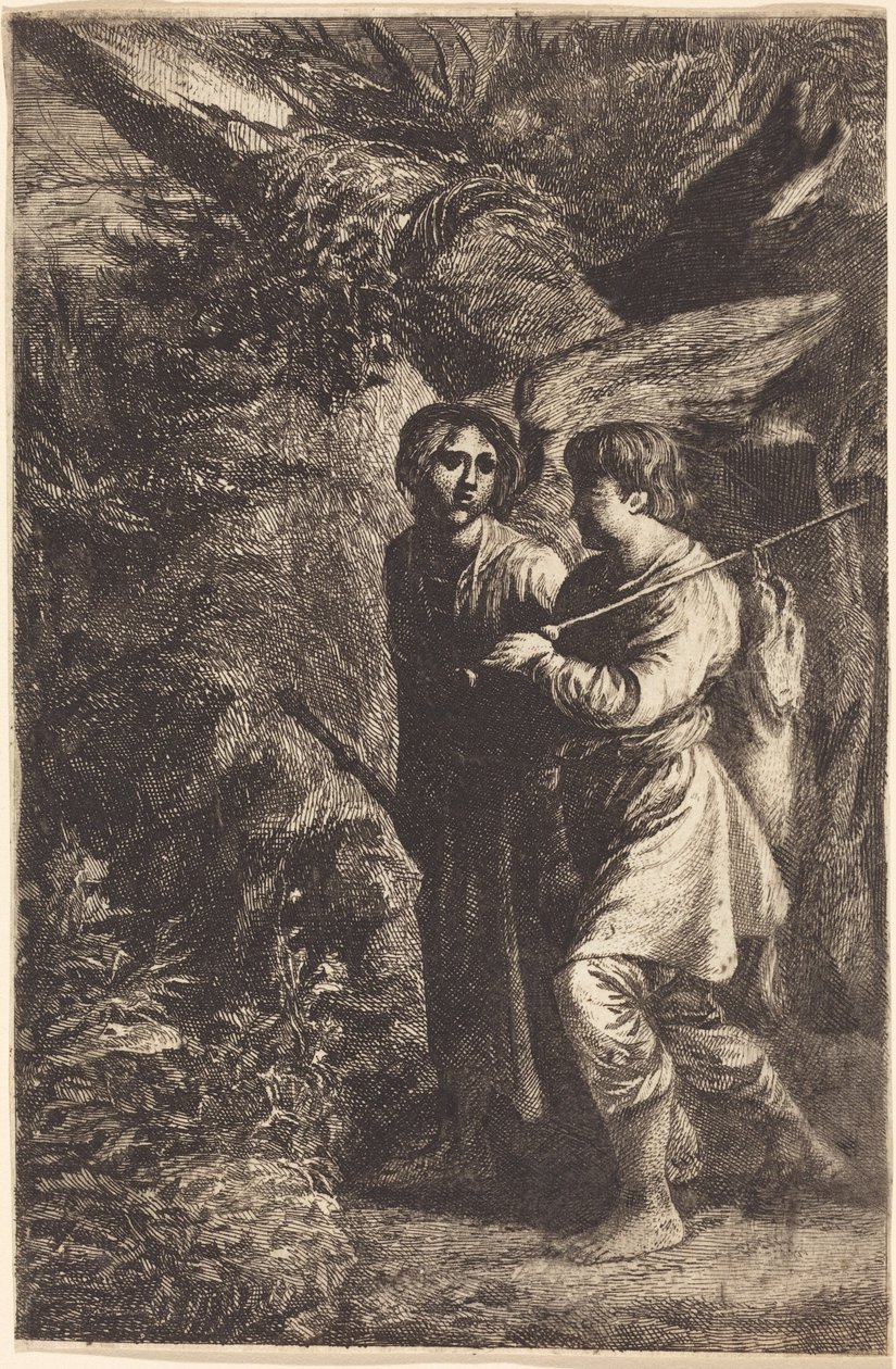 Tóbiás és az angyal alkotó: Adam Elsheimer
