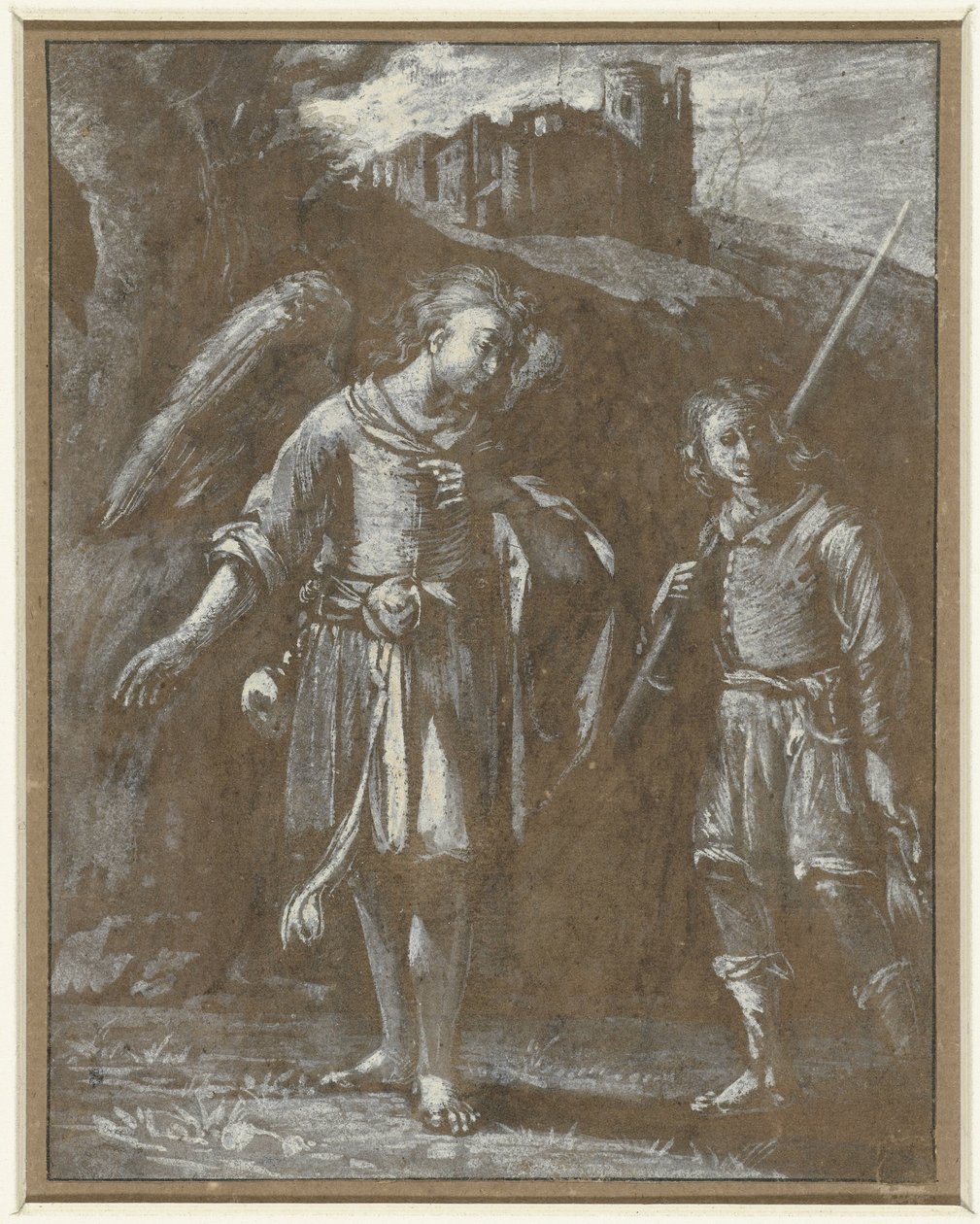 Tóbiás angyalban alkotó: Adam Elsheimer