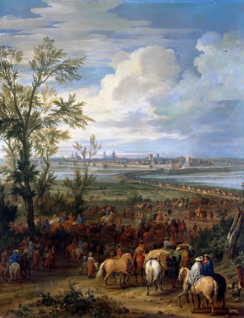 Ypres ostroma, 1678. március alkotó: Adam Frans Meulen van der