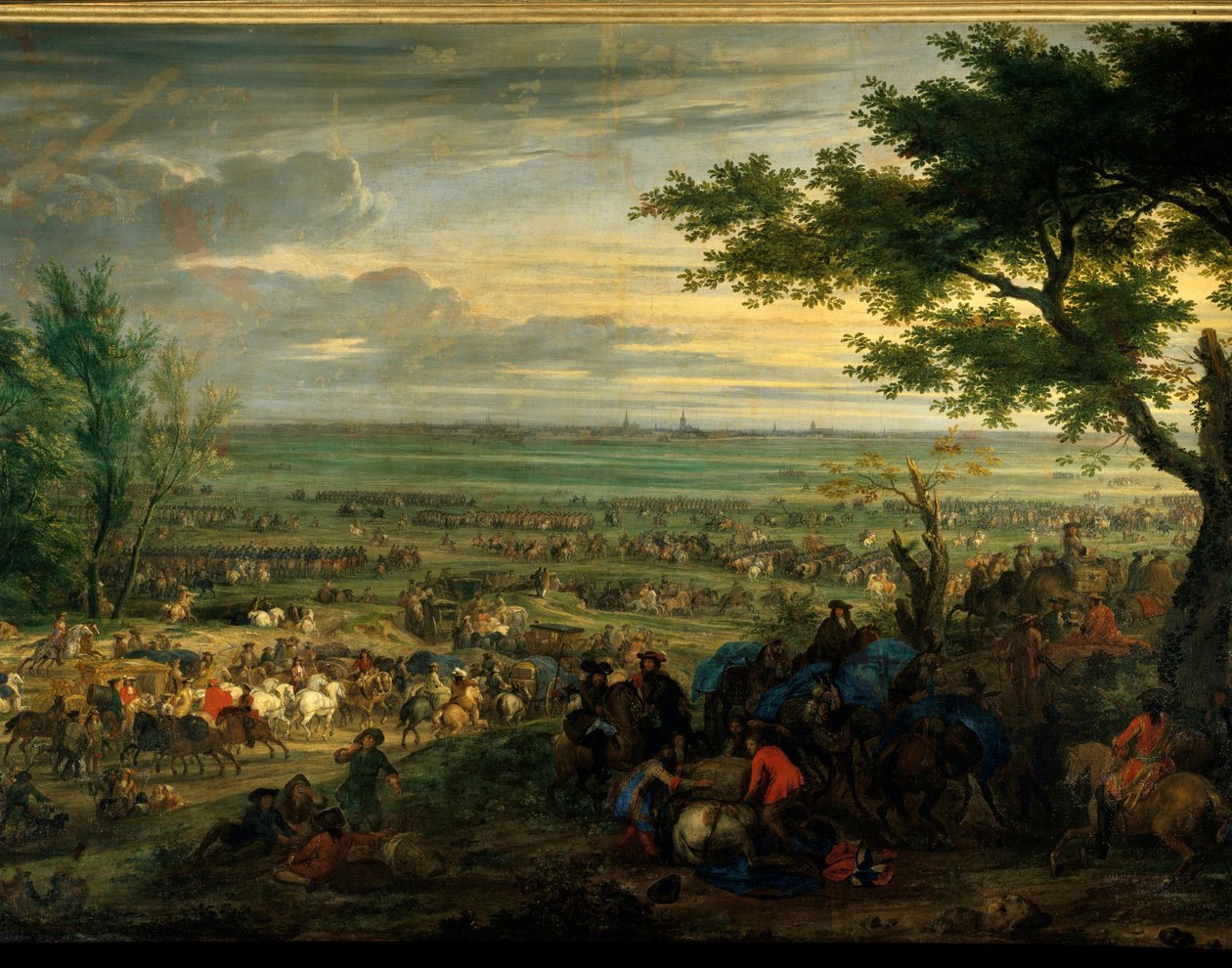 A devolúció háborúja alkotó: Adam Frans van der Meulen