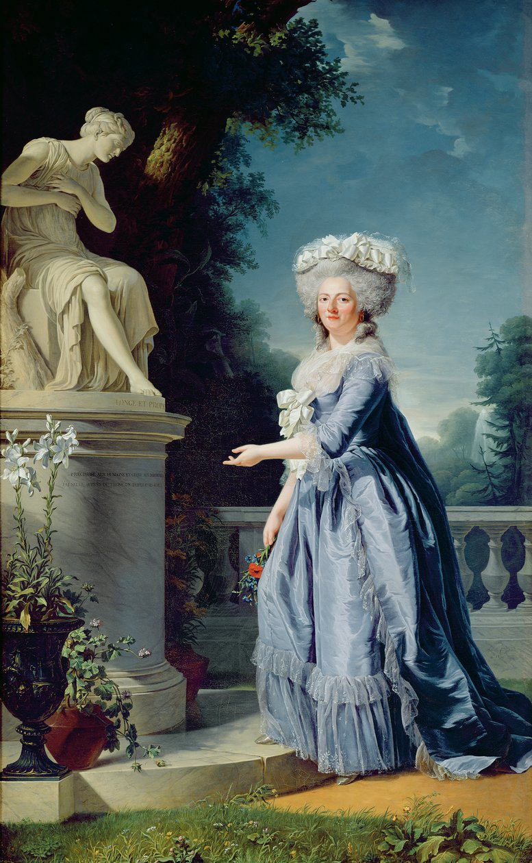 Marie-Louise (1733-99) Victoire de France portréja alkotó: Adelaide Labille Guiard