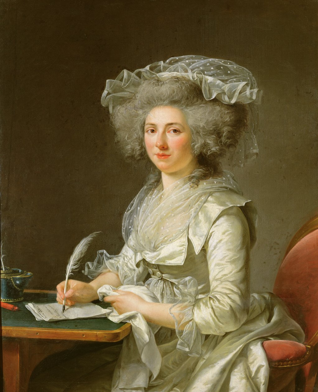 Női portré, 1787 körül alkotó: Adelaide Labille Guiard