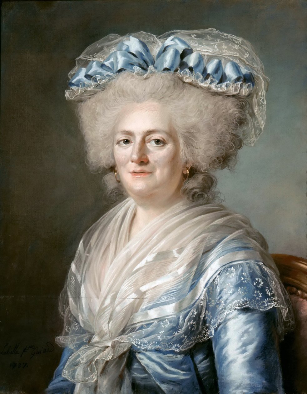 Marie Louise Therese francia győzelem 1733-1799 alkotó: Adelaide Labille Guiard