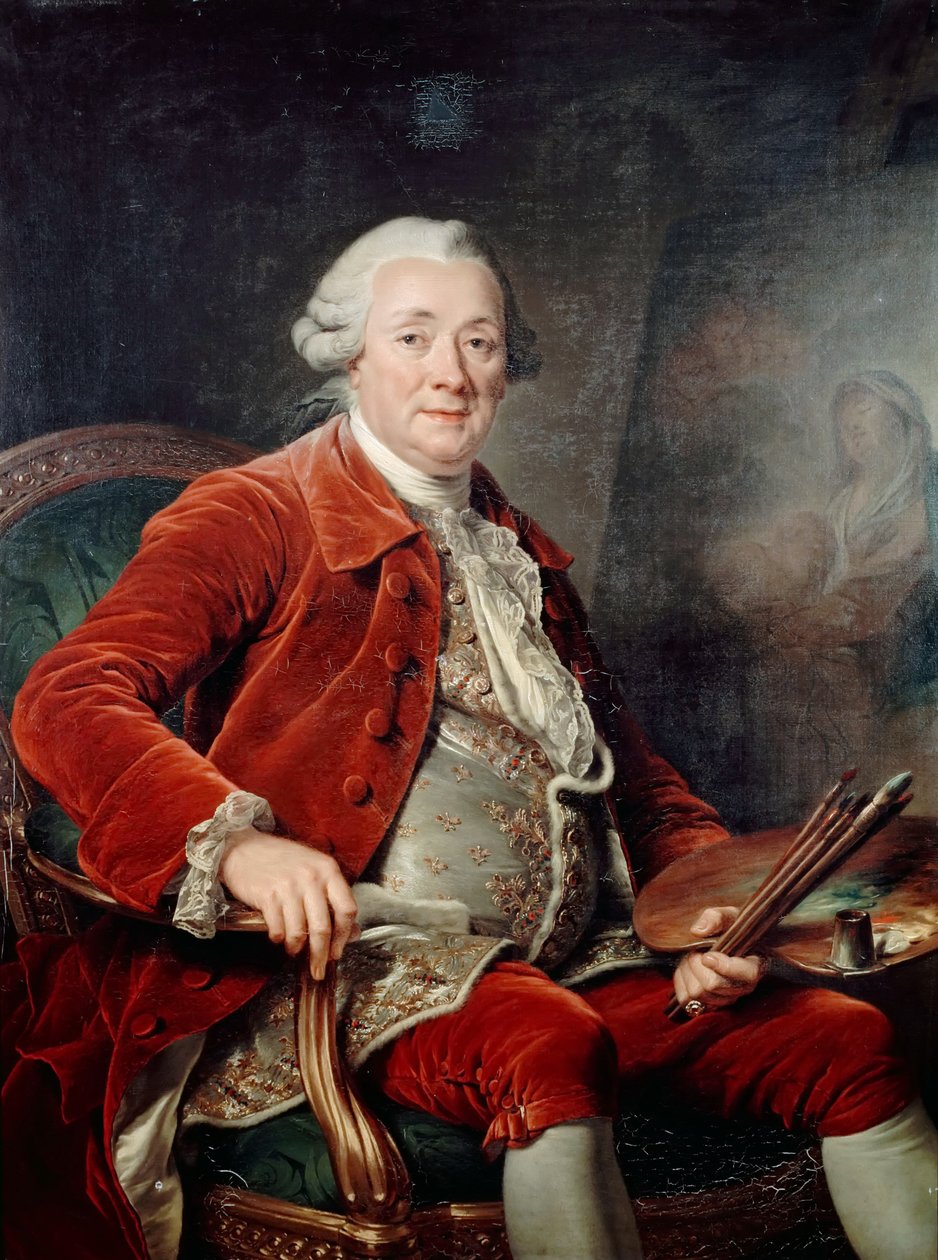 Charles-Amédée-Philippe van Loo portréja alkotó: Adelaide Labille Guiard