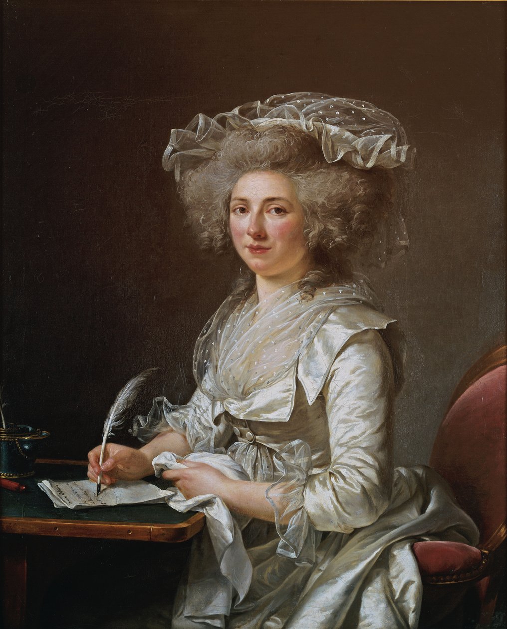 Madame Roland portréja alkotó: Adelaide Labille Guiard