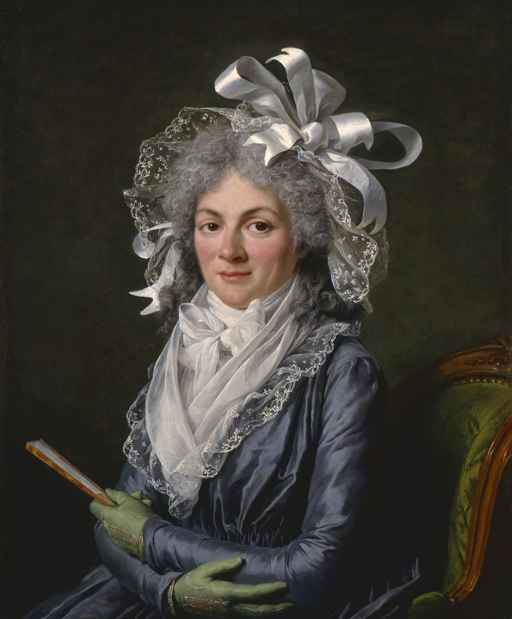 Madame de Genlis portréja 1746-1830, 1790 alkotó: Adelaide Labille Guiard