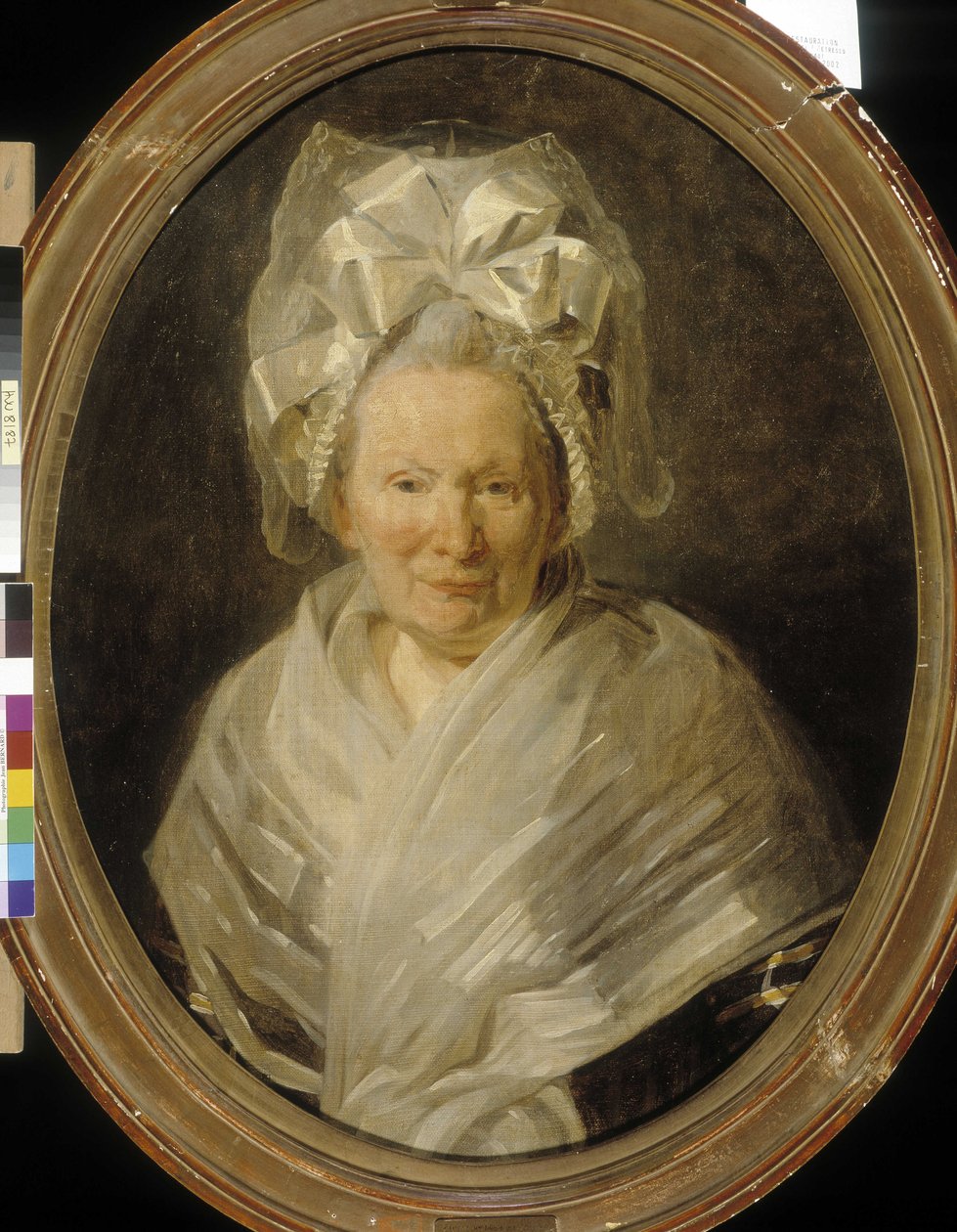 Idős nő portréja (olaj, vászon) alkotó: Adelaide Labille Guiard