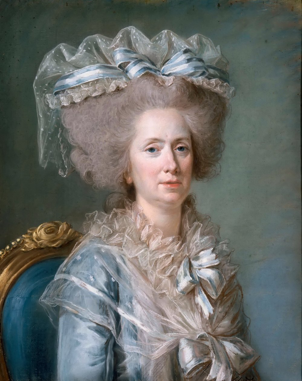 Marie Adelaide francia hercegnő 1732-1800 alkotó: Adelaide Labille Guiard
