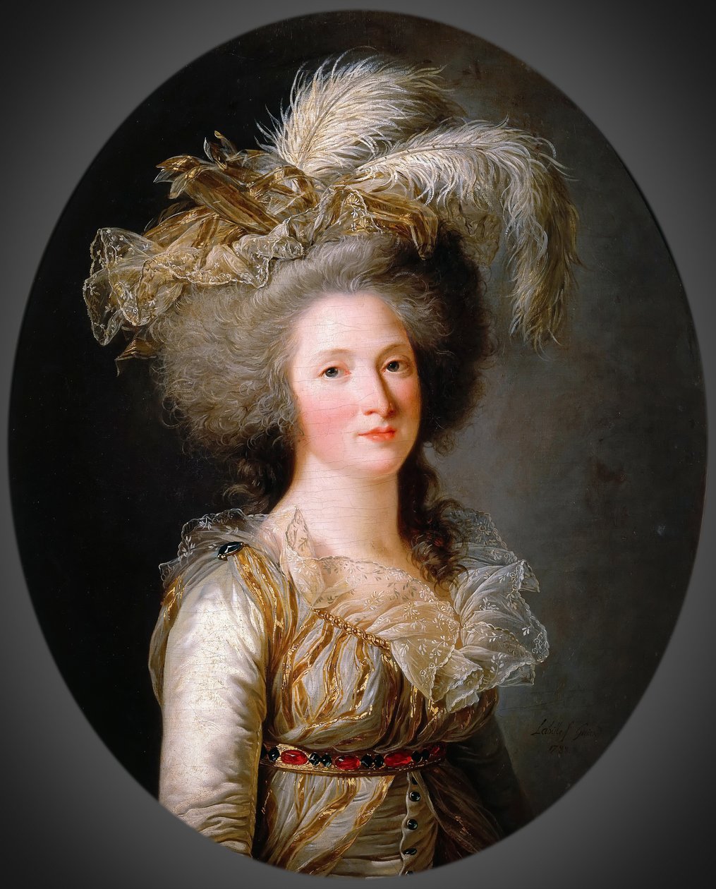 Elisabeth Fülöp Marie Helene de Bourbon alkotó: Adelaide Labille Guiard