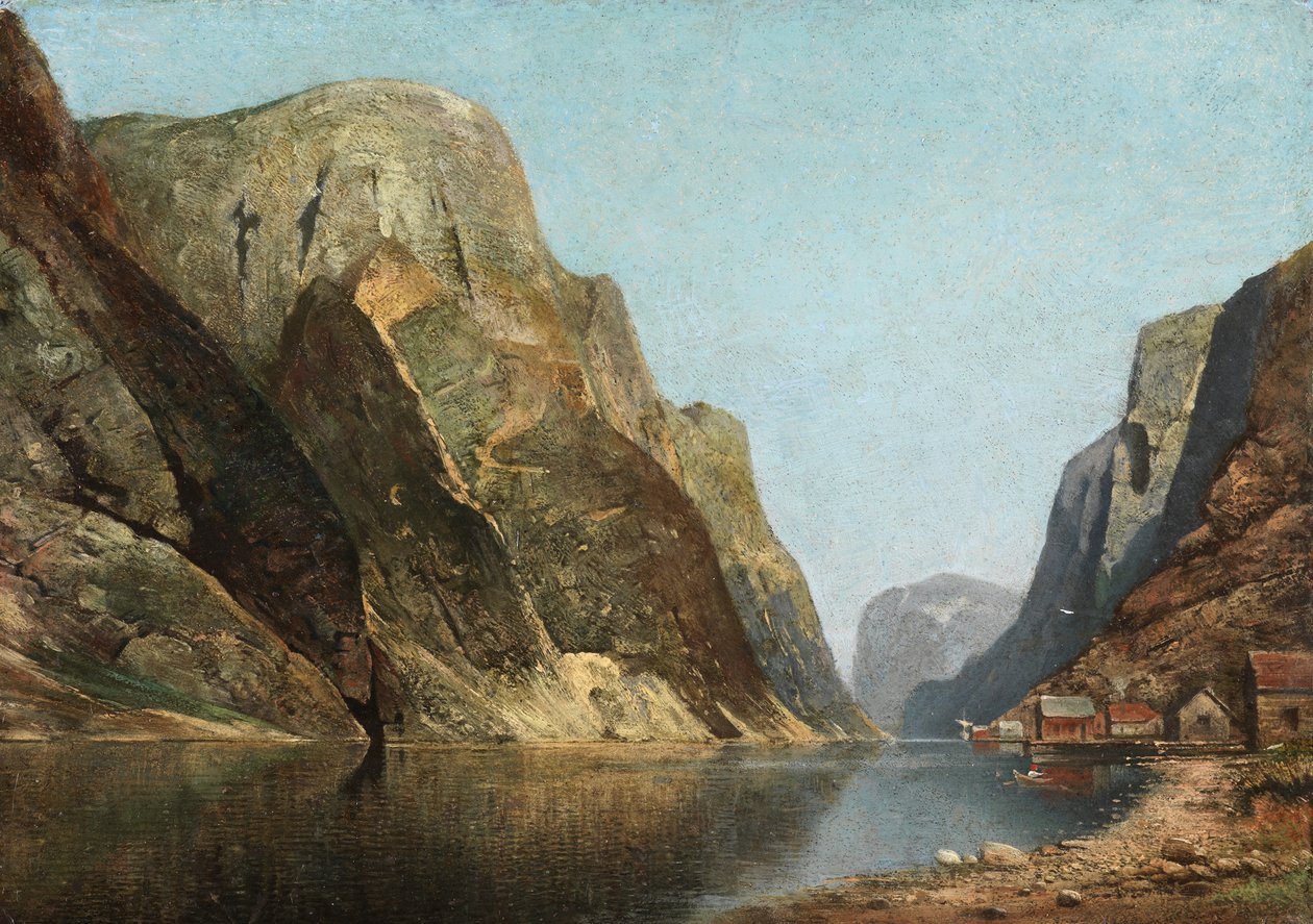 Sogne-fjord, Norvégia alkotó: Adelsteen Normann