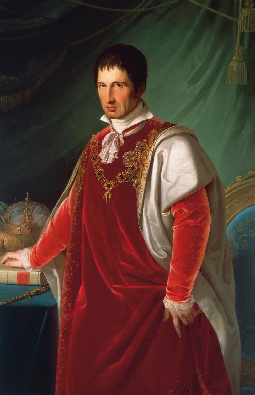 IV. Ferenc modenai herceg portréja (Milánó alkotó: Adeodato Malatesta or Malatesti