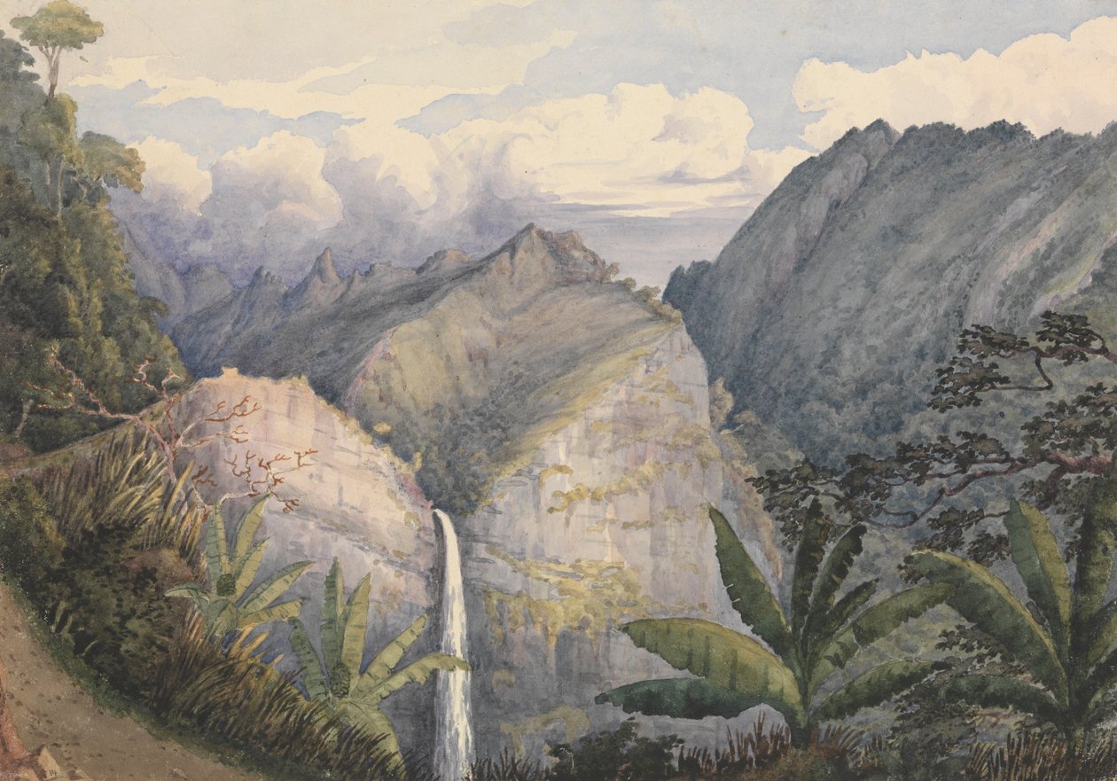 "Fautaua, Tahiti, 1849. augusztus 25. [Társadalmi Szigetek] alkotó: Admiral Sir Edward Gennys Fanshawe