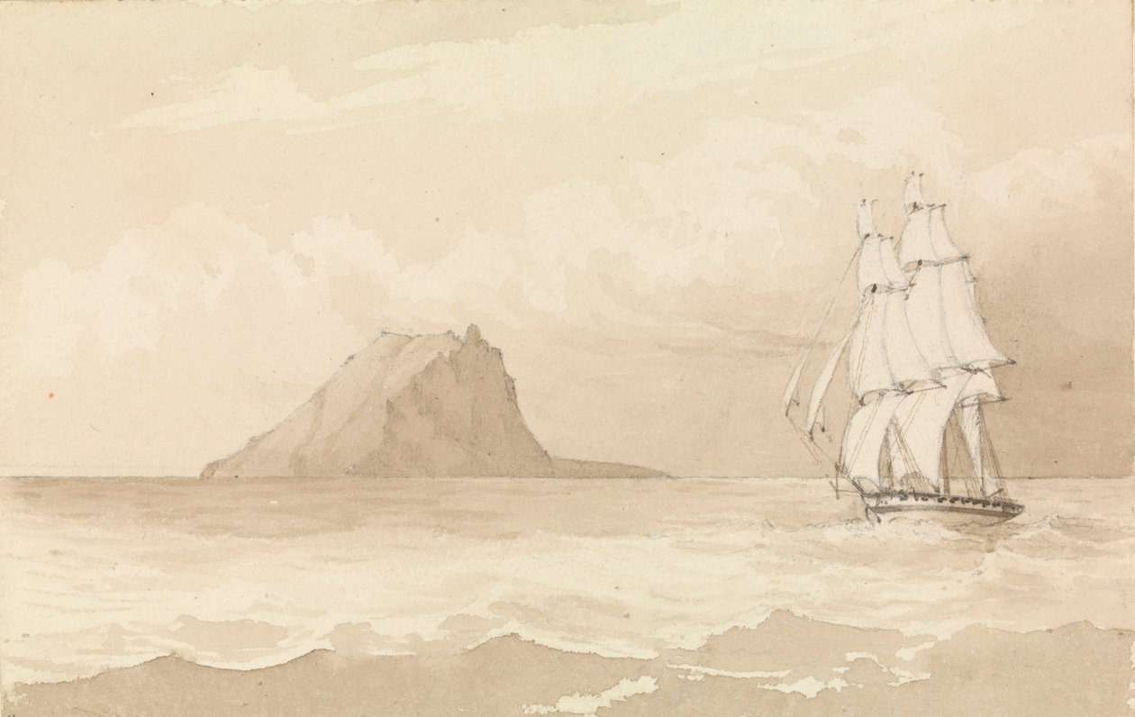 Maitea [Mehetia], 1849. augusztus 20. [Társadalmi Szigetek] alkotó: Admiral Sir Edward Gennys Fanshawe