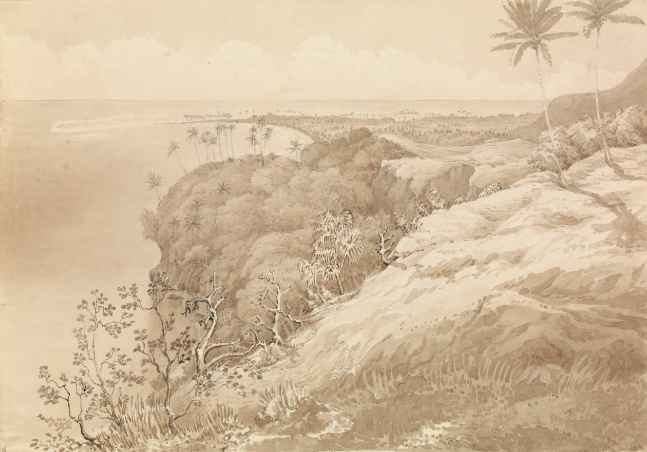 "Matavai-öböl és Point Venus, Tahiti, 1849. augusztus 24. [Társadalmi Szigetek] alkotó: Admiral Sir Edward Gennys Fanshawe