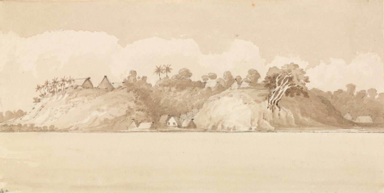 "Vewa, Feejee-szigetek, 1849. október [Fidzsi-szigetek] alkotó: Admiral Sir Edward Gennys Fanshawe