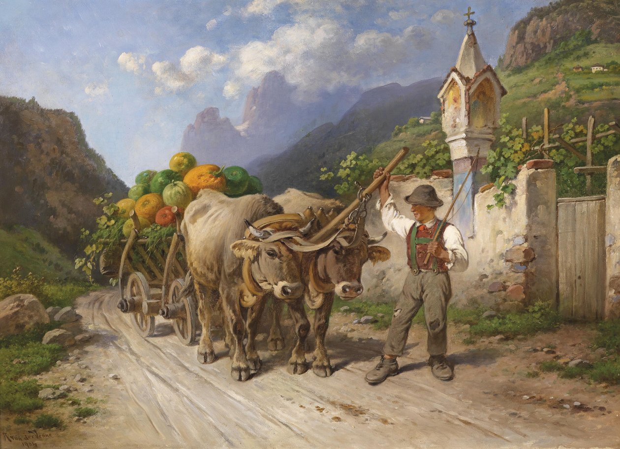 Gazdag termés alkotó: Adolf van der Venne