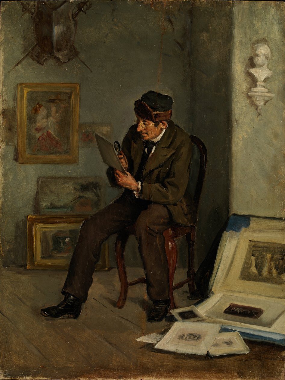 A művészeti szakértő alkotó: Adolf von Becker